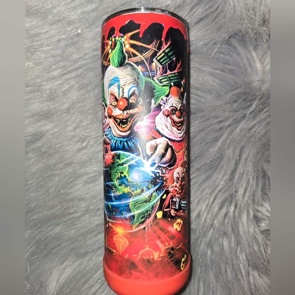 20oz killer clowns sublimation tumbler